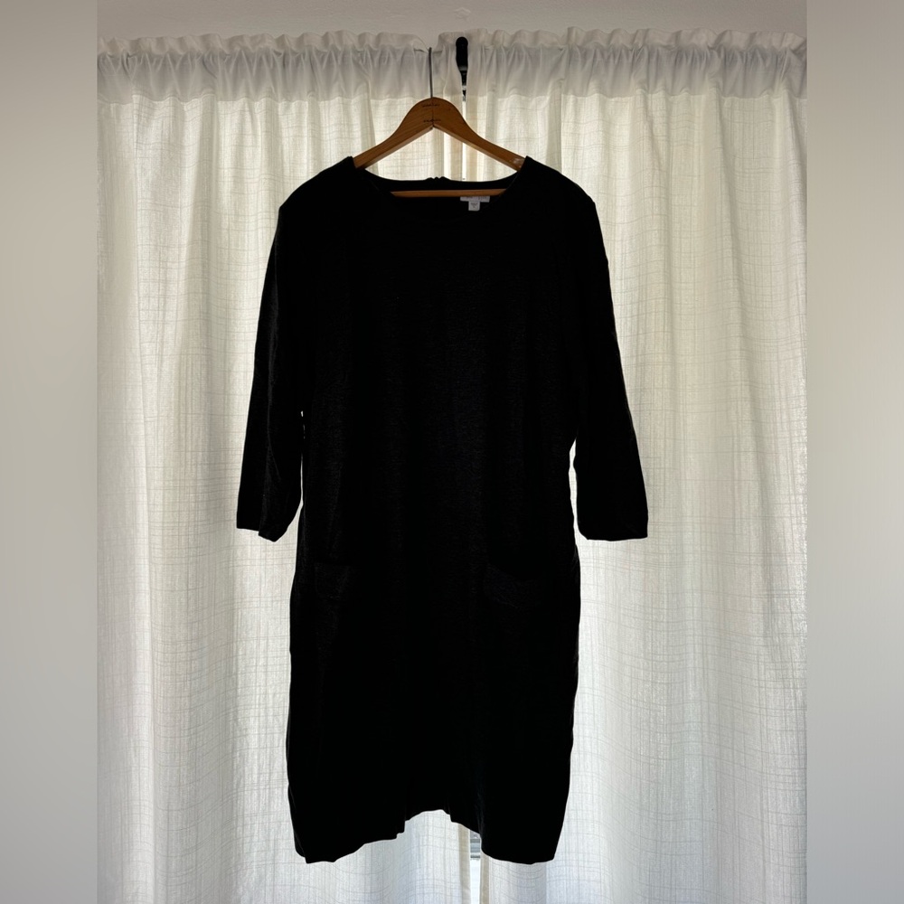 J Jill Casual Knit Gray Knit Fabric